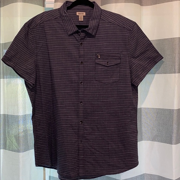 Reaction Kenneth Cole men’s button down short sleeves - Picture 5 of 6
